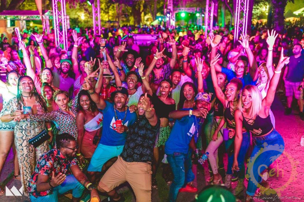Crowd Having Fun