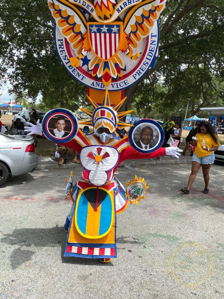 Parade of the band masquerader