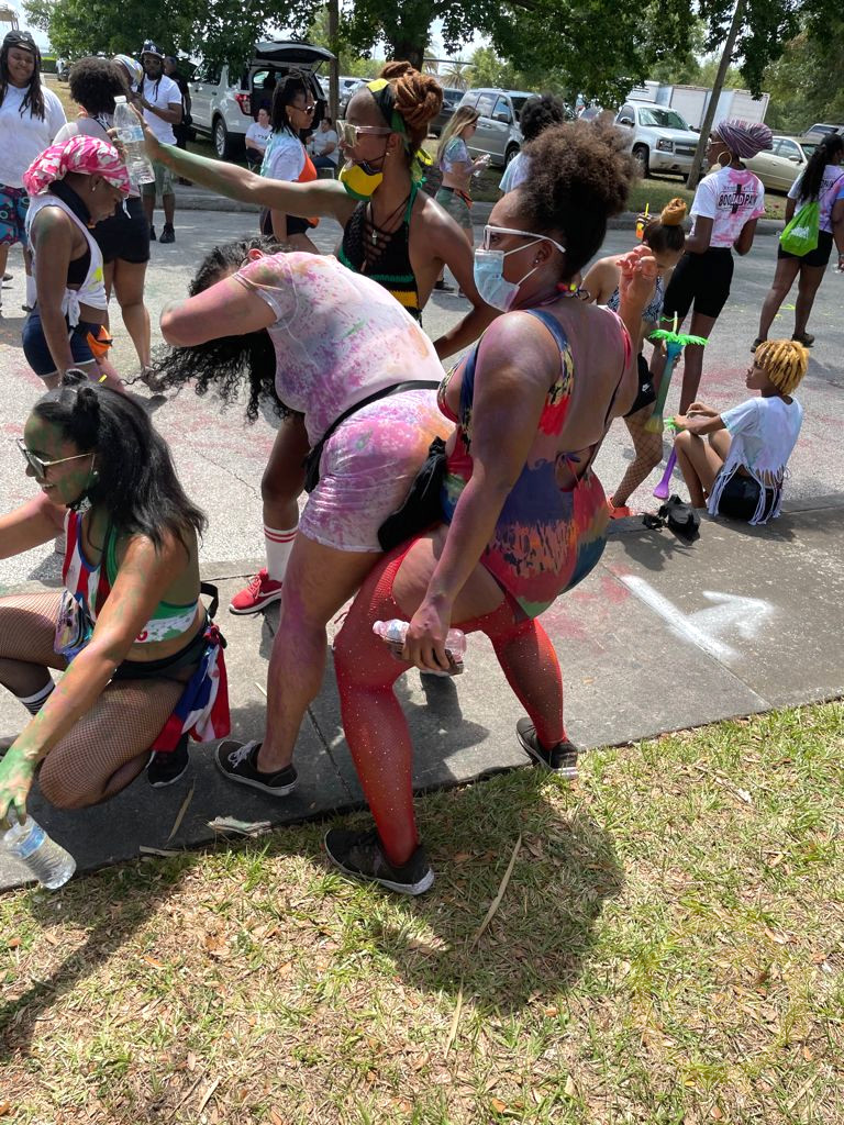 J'ouvert revelers