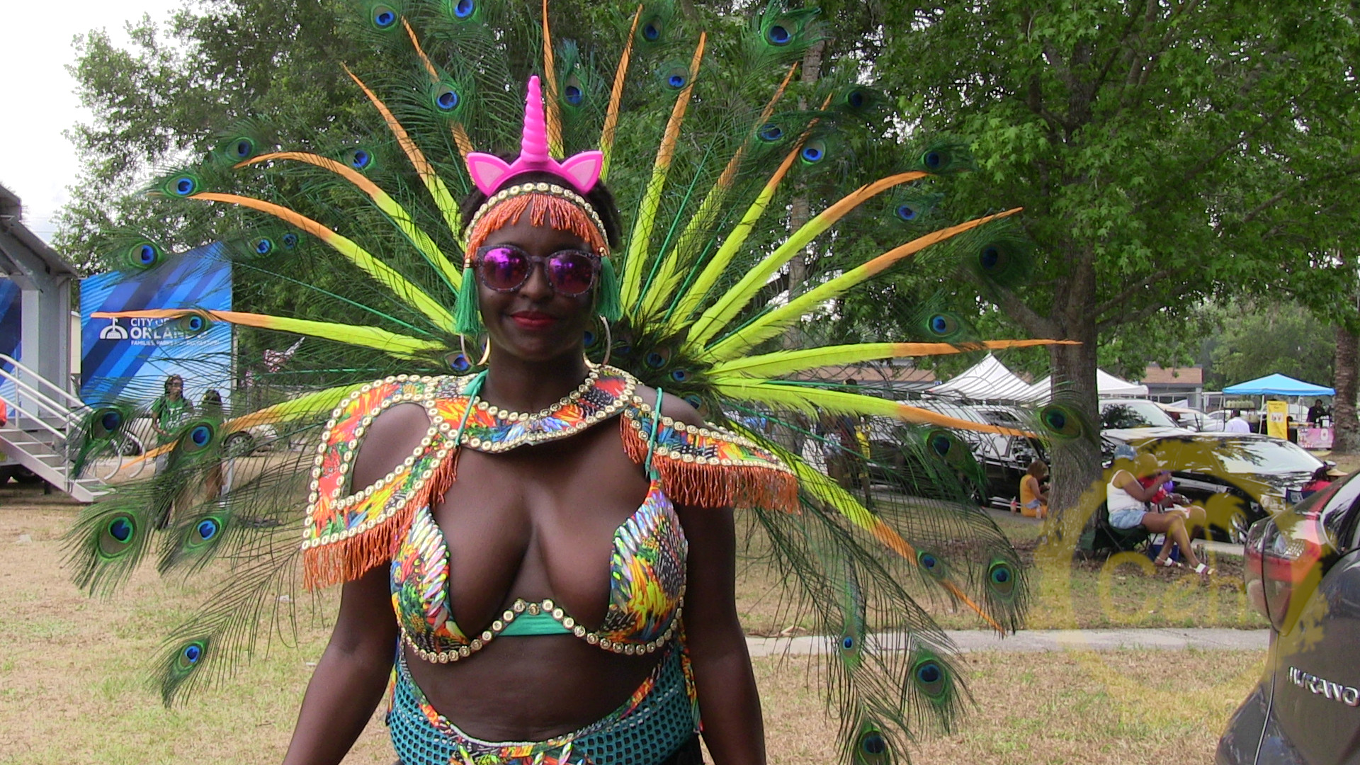 Parade of the band masquerader