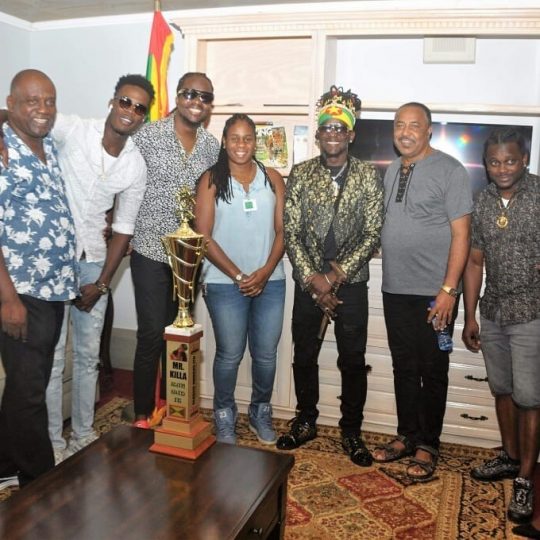 Grenada's artiste and Government officials