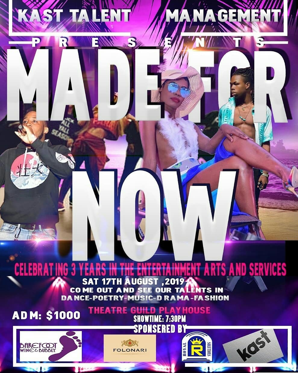 Made For Now – Kast Management – 3rd Anniversary celebration