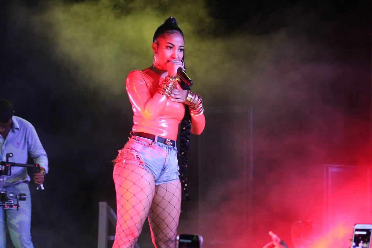 Shenseea At Seventh Heaven, Barbados
