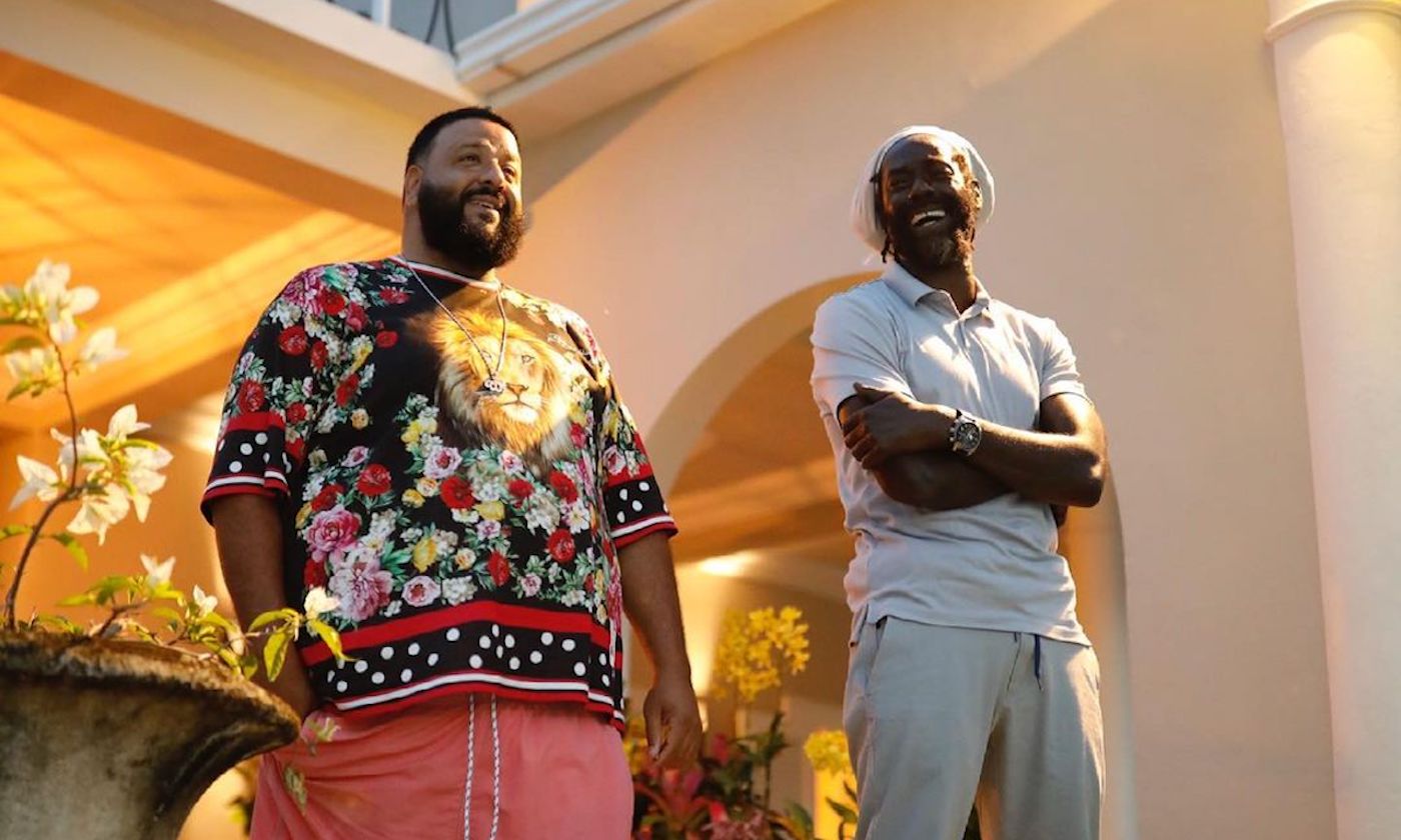 DJ Khaled In Jamaica To Record New Album With Buju Banton & Capelton