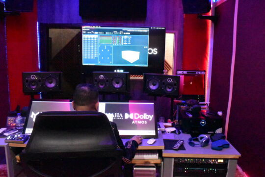 Inside Maha Productions Dolby Atmos studio
