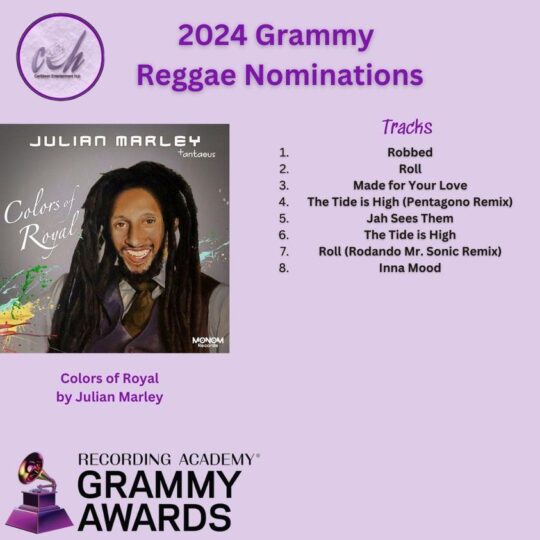 Julian Marley Grammy Nomination