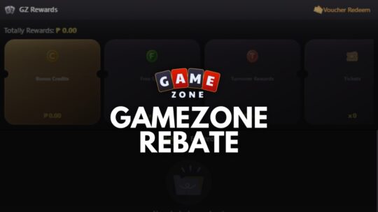 Gamezone Rebate