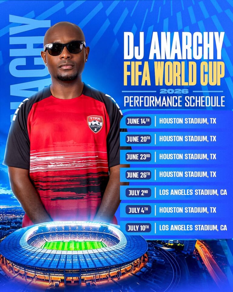 Dj Anarchy World Cup schedule