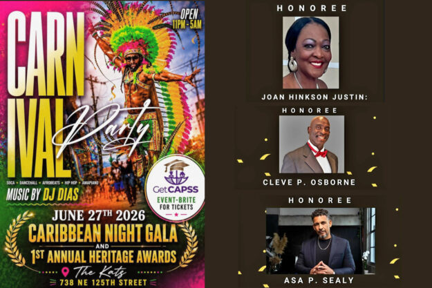 Joan Justin, Cleve Osborne & Asa Sealy