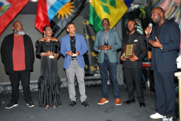 Dwight Bullard, Joan Hinkson-Justin, Asa P. Sealy, Cleve Osborne, Isaiah Bell, Clarance Edmeade